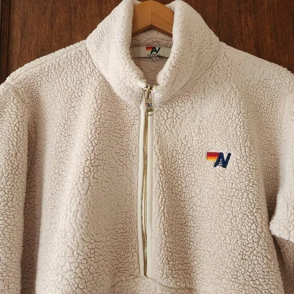 Aviator Nation Teddy Half Zip Jacket - Picture 5 of 15